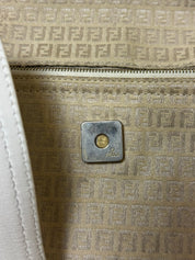 FENDI ZUCCHINO BUCKLE SHOULDER BAG