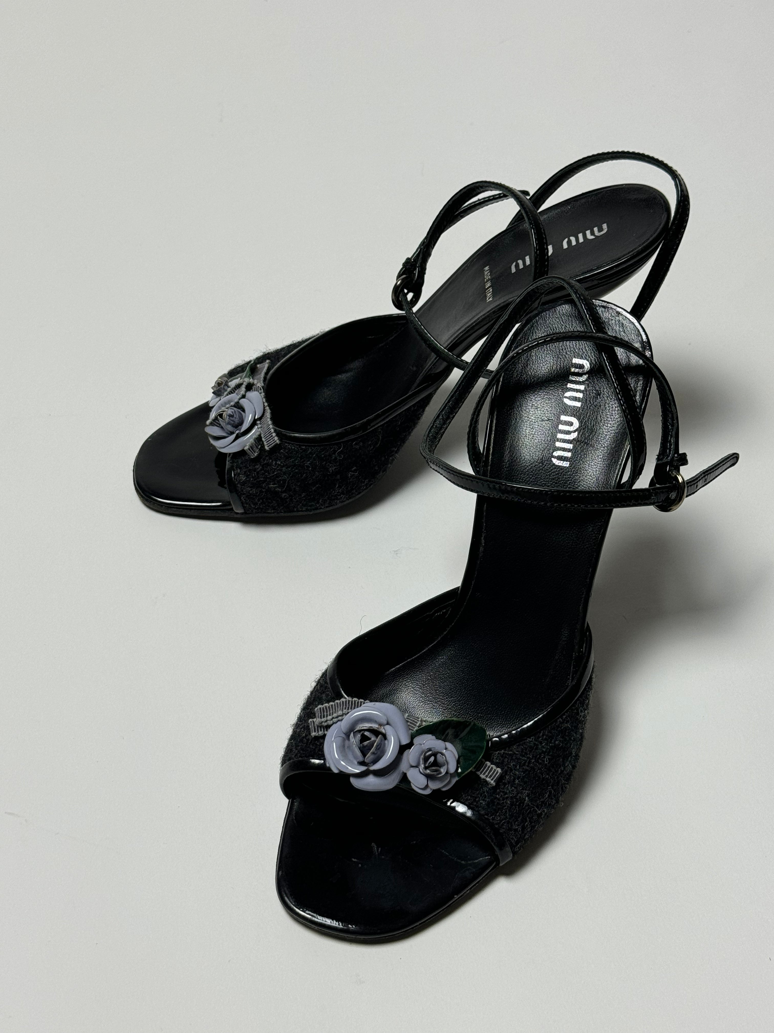 Miu Miu 90s Flower Heels