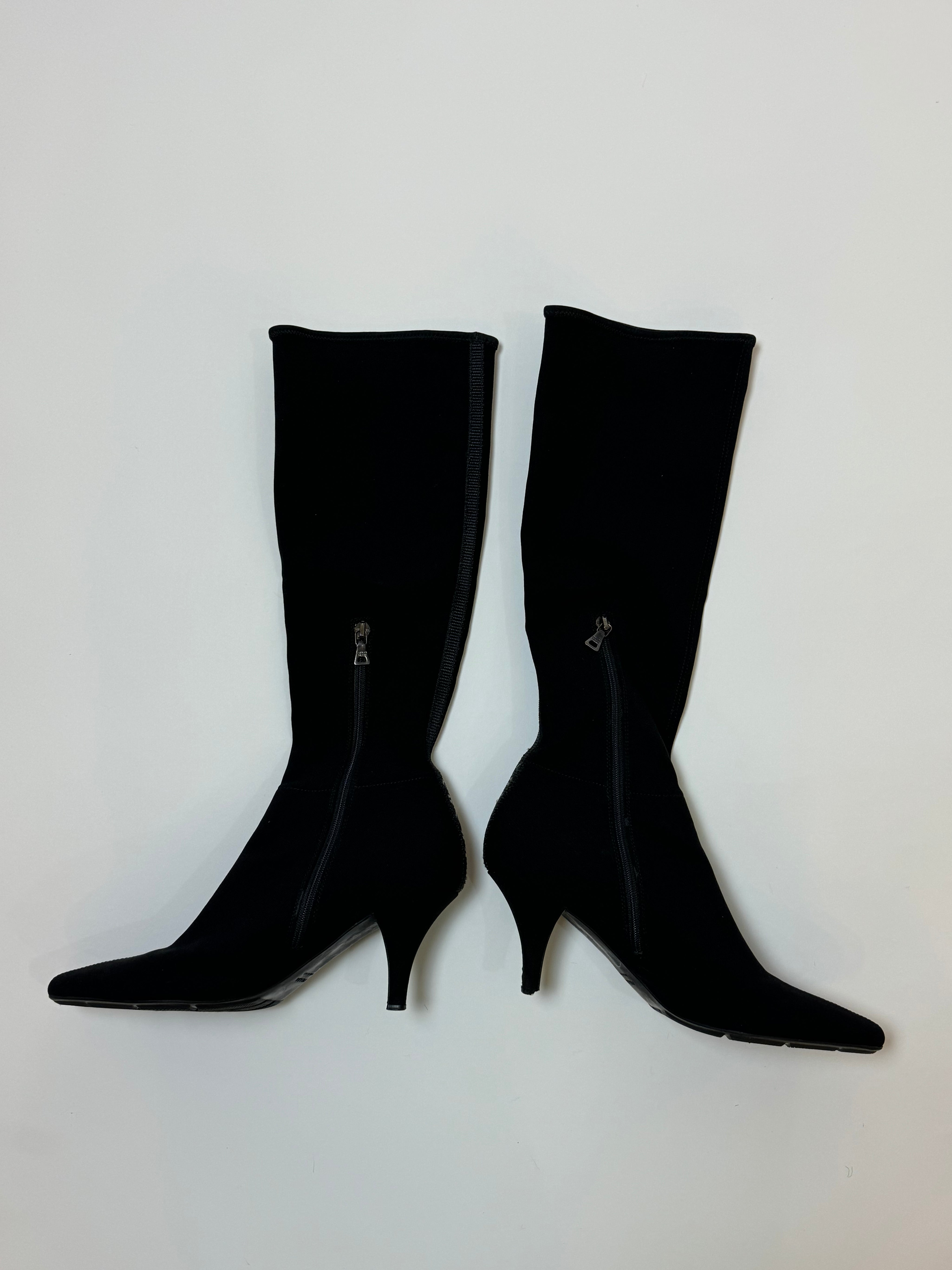 Prada Linea Rossa Nylon Boots