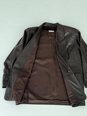 Loewe Archival Leather Blazer