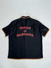 Dolce & Gabbana Silk Hawaii Pin Up Shirt