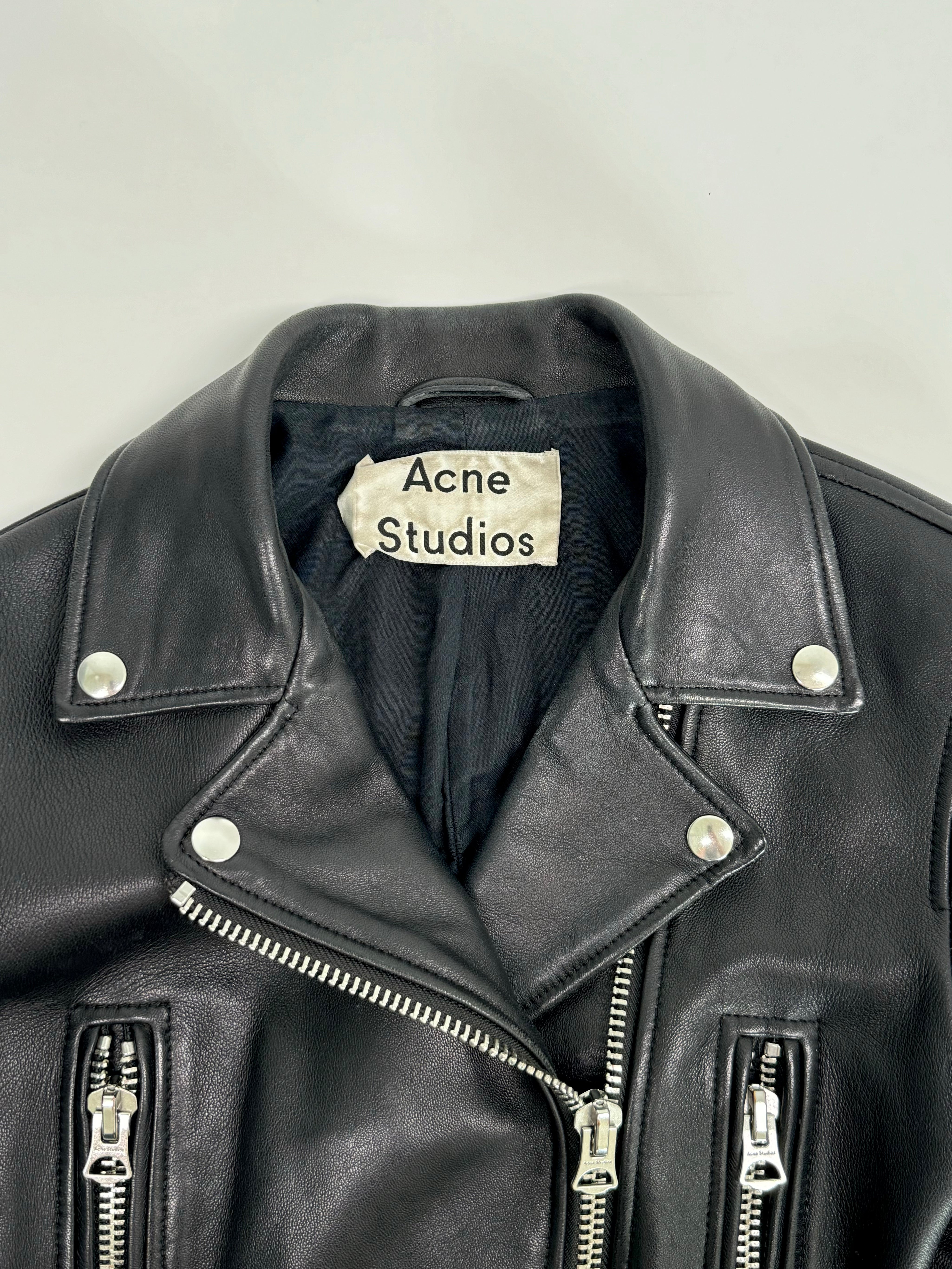 Acne Studios Zipped Biker Jacket