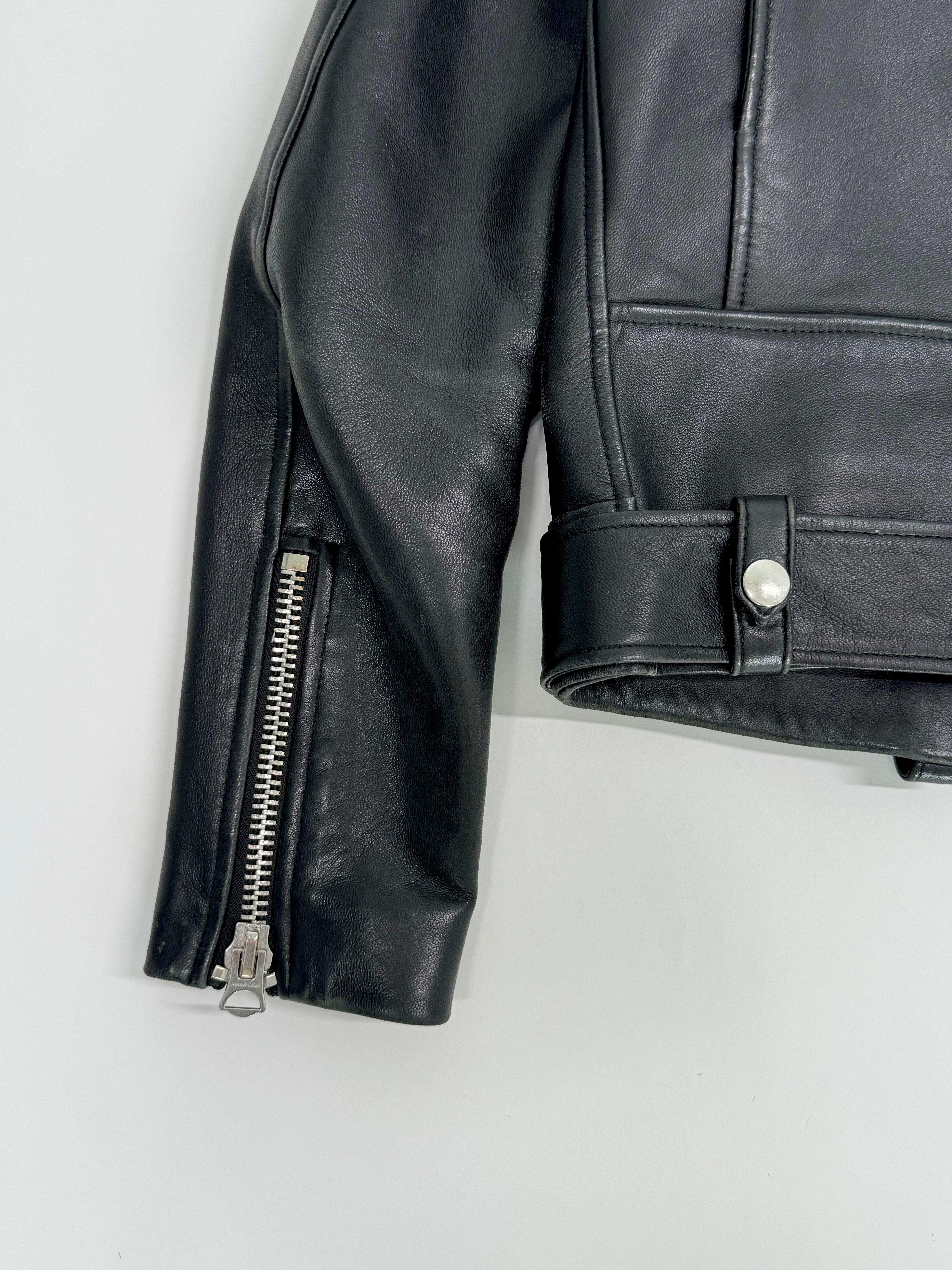 Acne Studios Zipped Biker Jacket