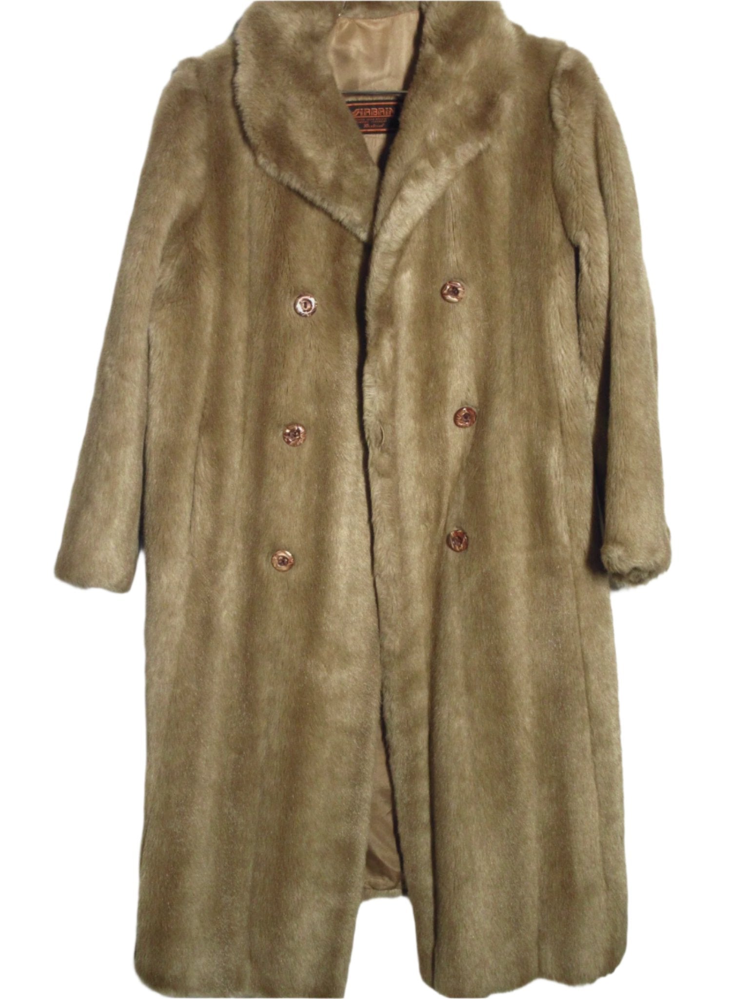 Vintage 70s Faux Fur Coat