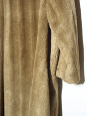 Vintage 70s Faux Fur Coat