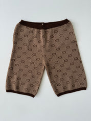 Gucci GG Cotton Jacquard Biker Shorts