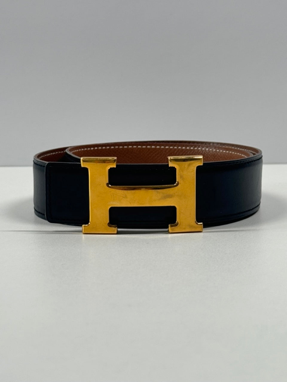 Hermès Reversible H Belt