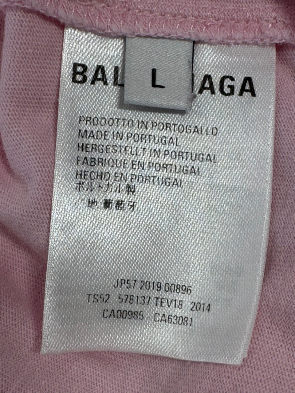 Balenciaga Cotton Logo T-Shirt