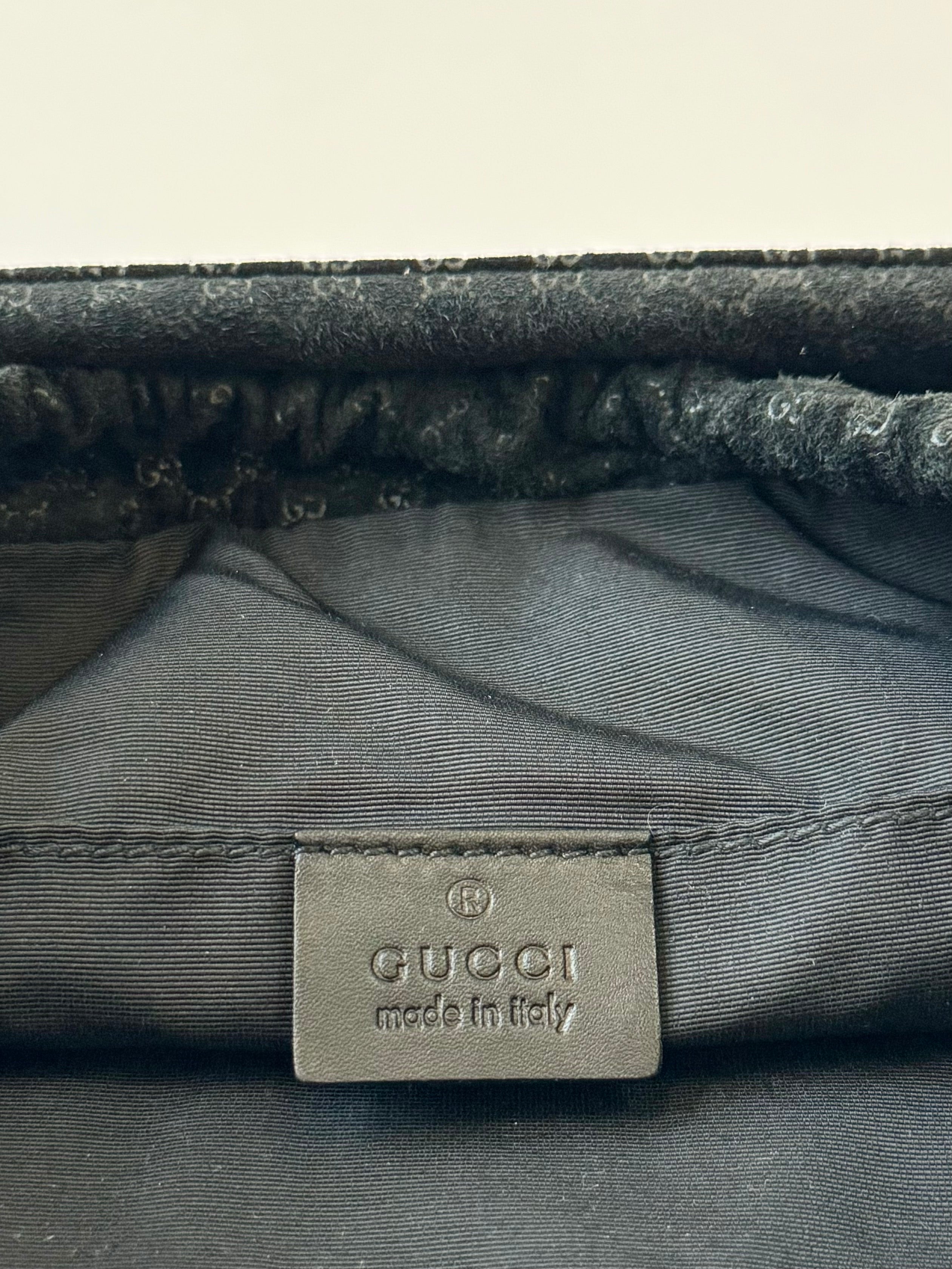 Gucci Microguccissima Drawstring Bag
