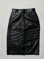 Loewe Leather Pencil Skirt