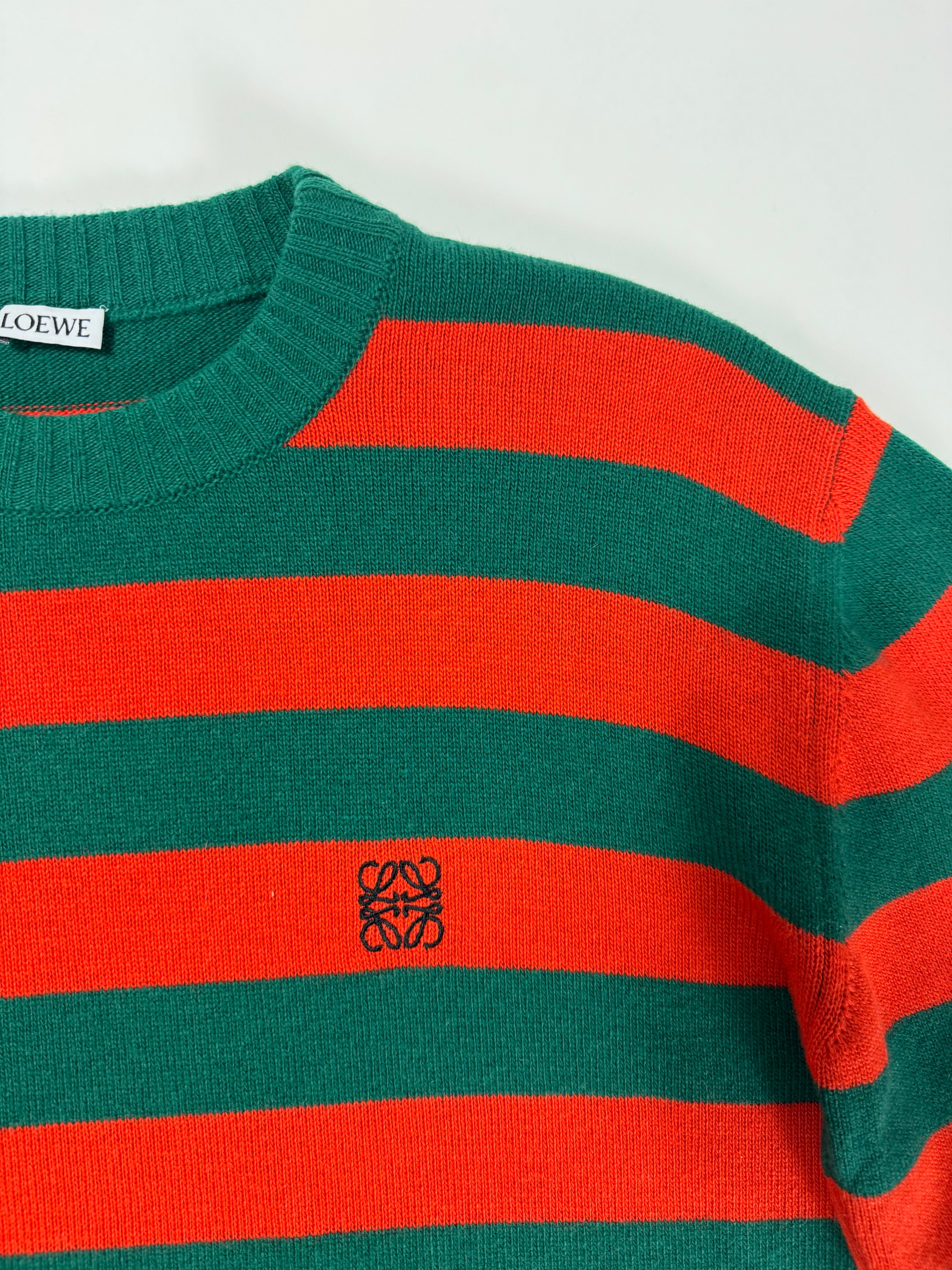 Loewe Striped Wool Sweater