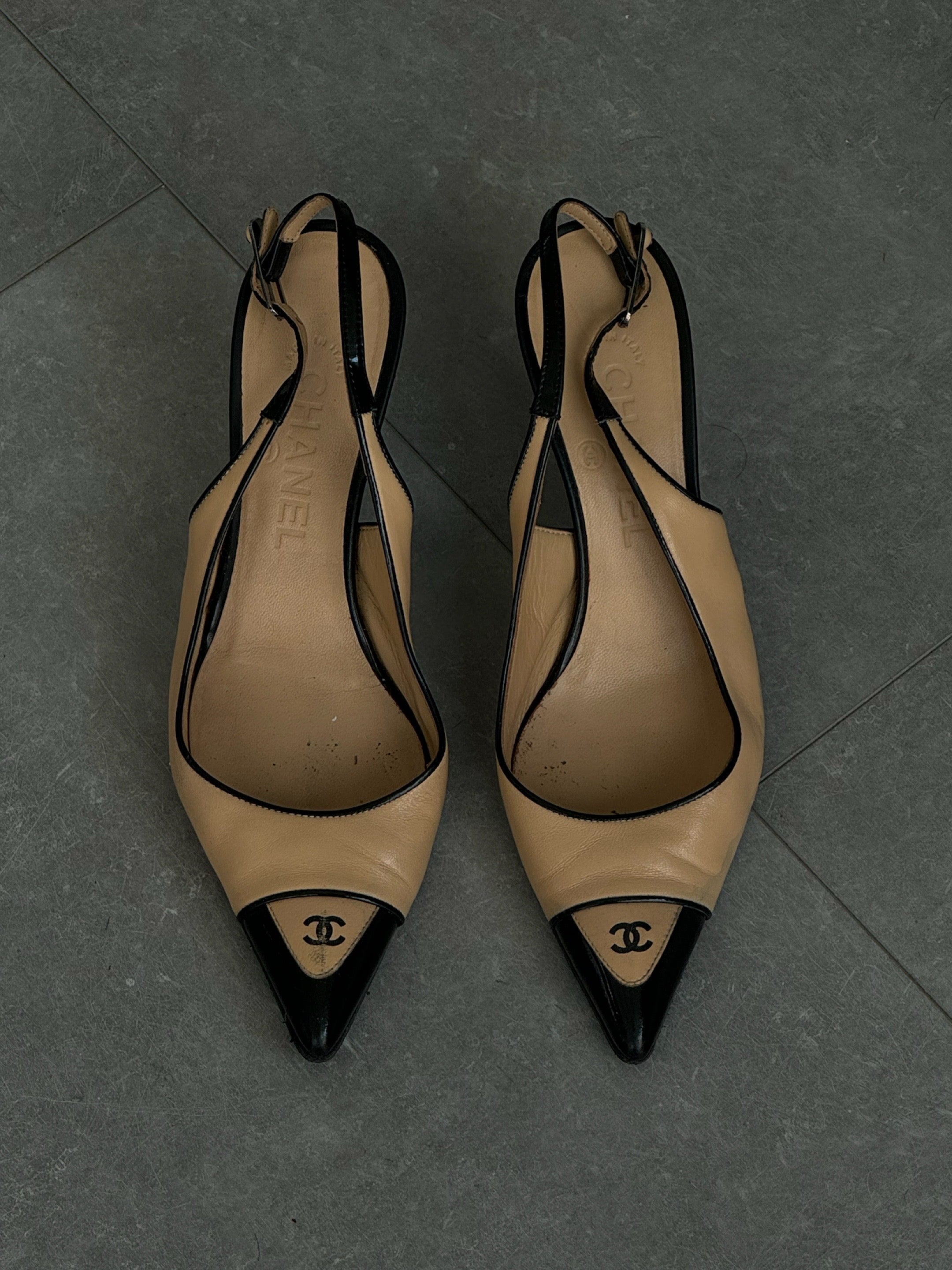 Chanel Vintage Slingbacks