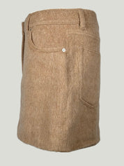 HELMUT LANG MOHAIR MINI SKIRT