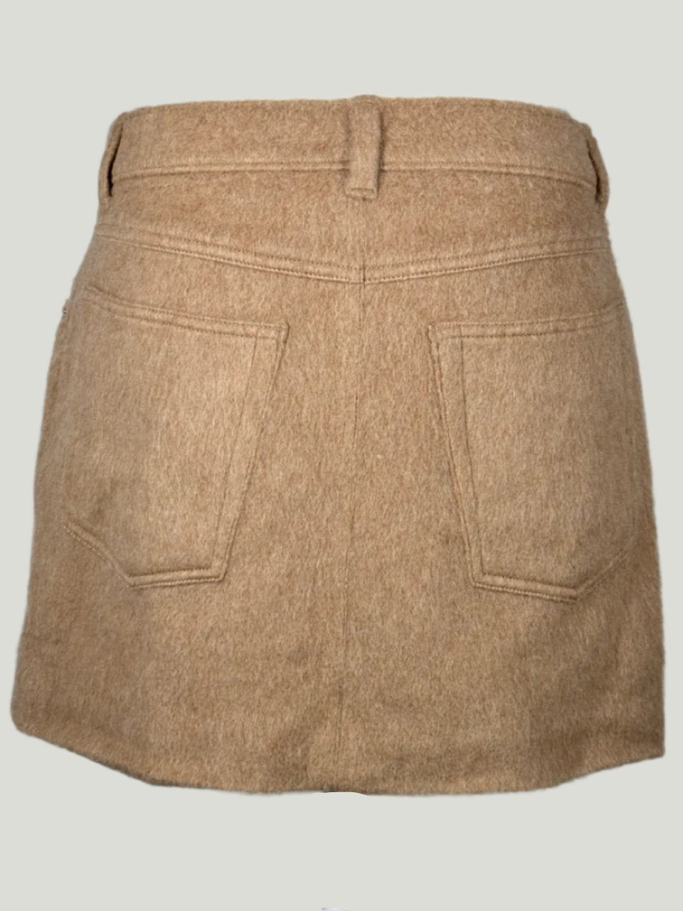 HELMUT LANG MOHAIR MINI SKIRT