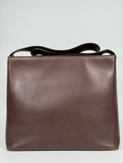 FERRAGAMO SINGLE STRAP LEATHER TOTE