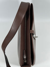 FERRAGAMO SINGLE STRAP LEATHER TOTE