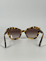 MIU MIU CAT-EYE TORTOISE SUNGLASSES