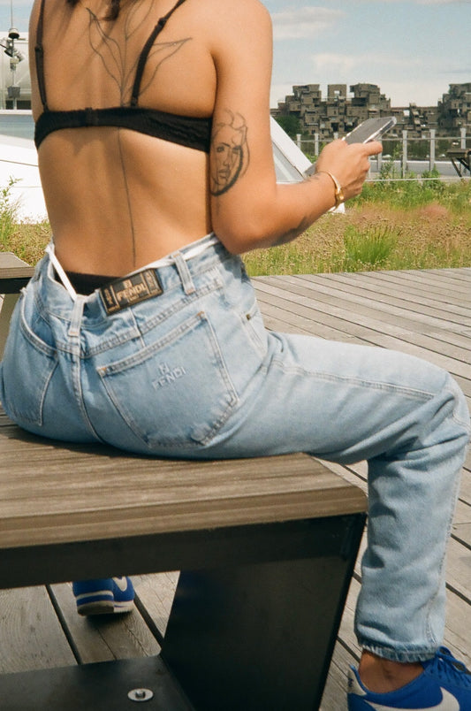 Denim & Trousers  Mens FENDI Black denim Fendi by Marc Jacobs jeans » Le  Cheile