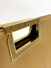 FERRAGAMO OVERSIZED CLUTCH BAG