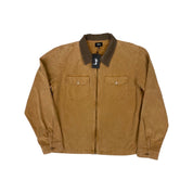 STUSSY WASHED CANVAS WORK JACKET