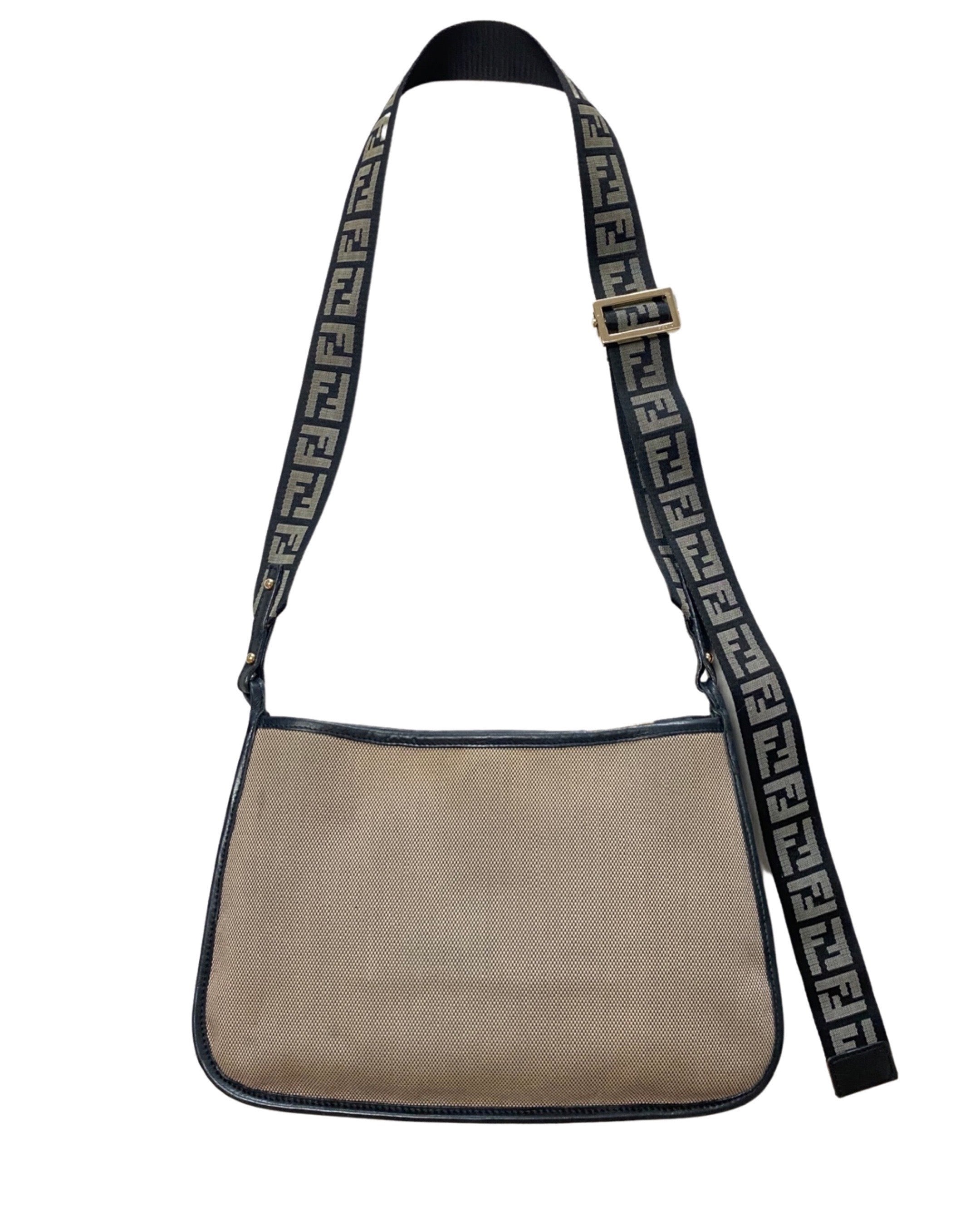 FENDI ZUCCA SHOULDER BAG