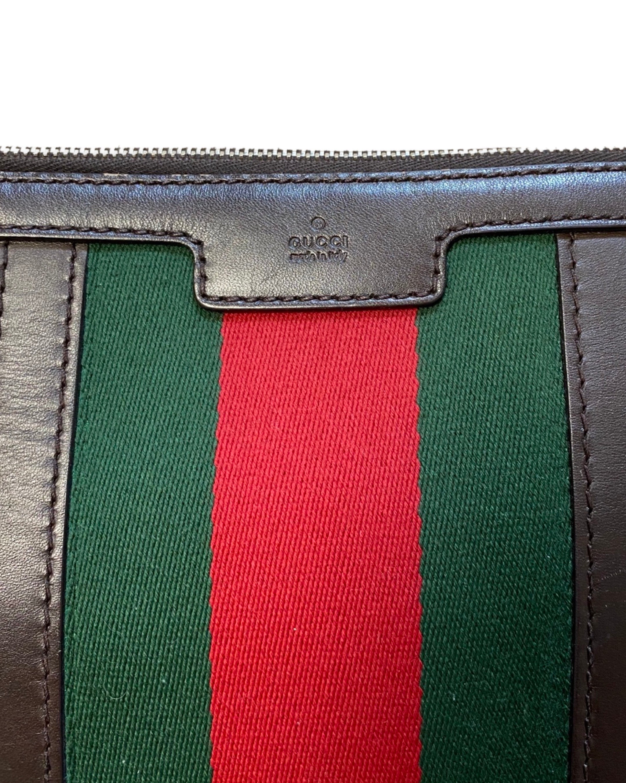 GUCCI GG WEB CROSSBODY BAG