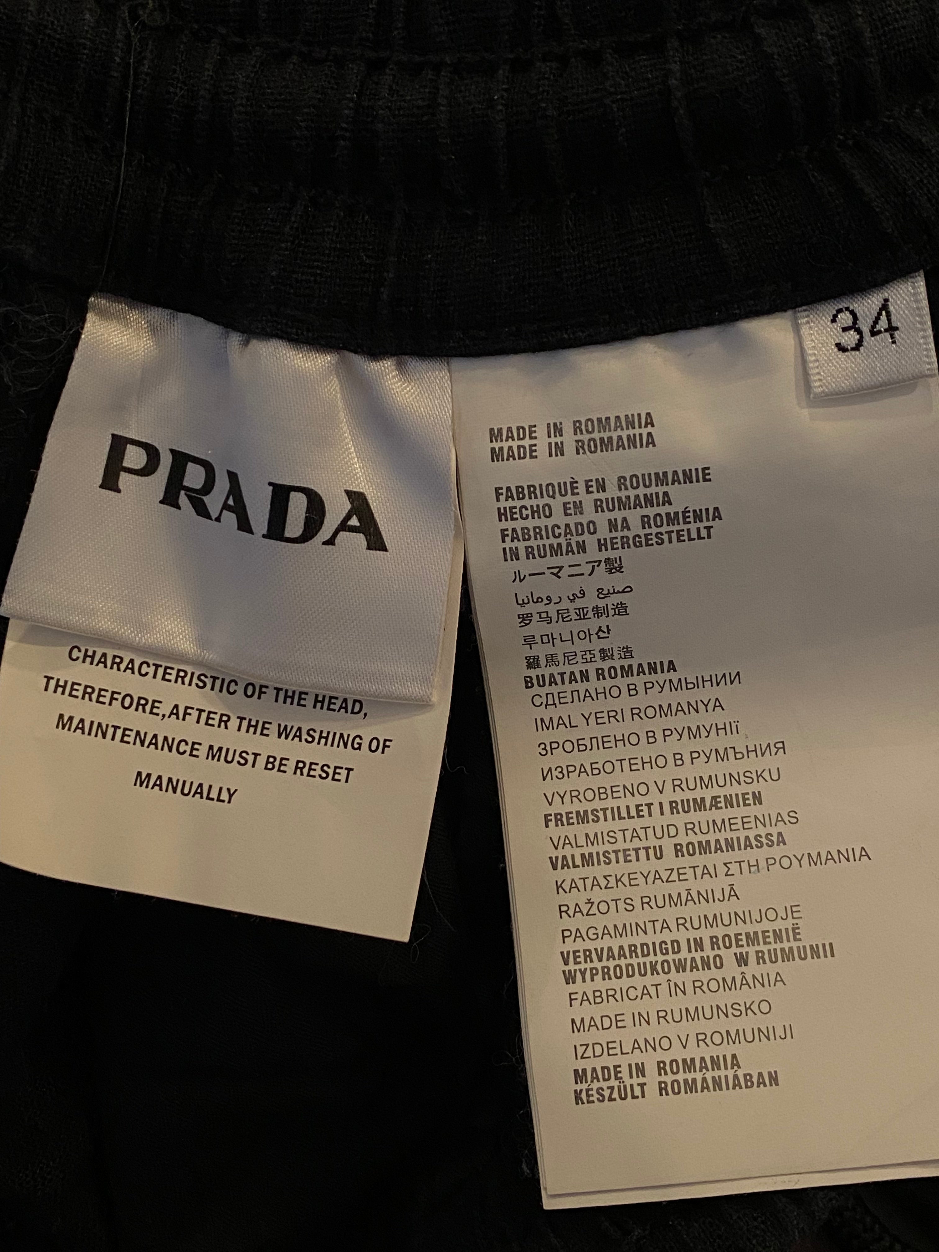 PRADA SPORT DRAWSTRING PANTS