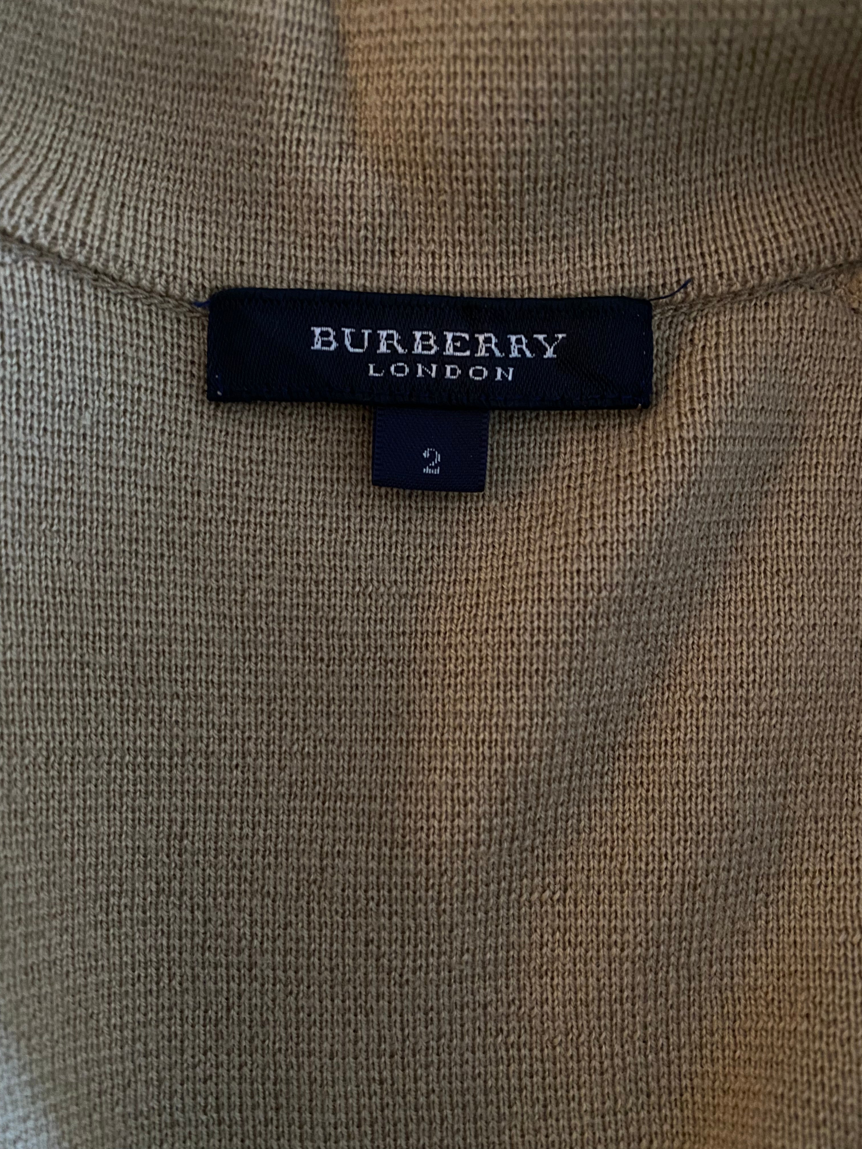 BURBERRY CROPPED KNIT