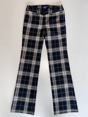 BURBERRY LOW RISE HAYMARKET PANTS