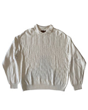 VINTAGE FENDI FF KNIT POLO SWEATER